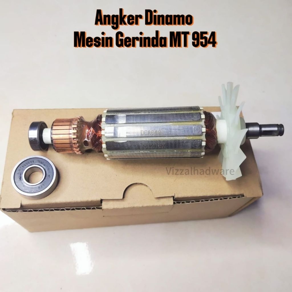 Angker Dinamo Mesin Gerinda Maktec MT 954/ Armature Gerinda Maktec MT 954 DCA