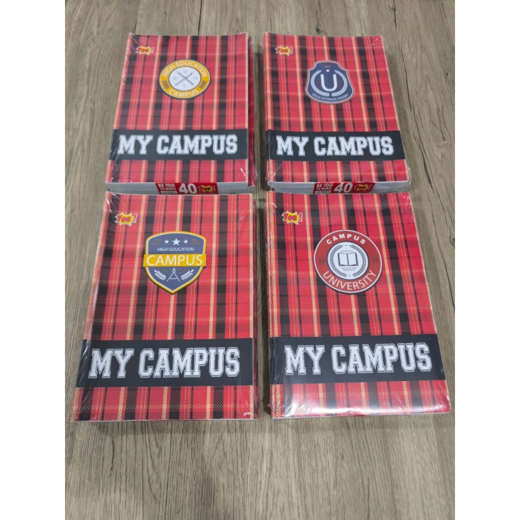 

Buku Tulis Besar Boxy You 40 lembar ( 10pcs ) Campus