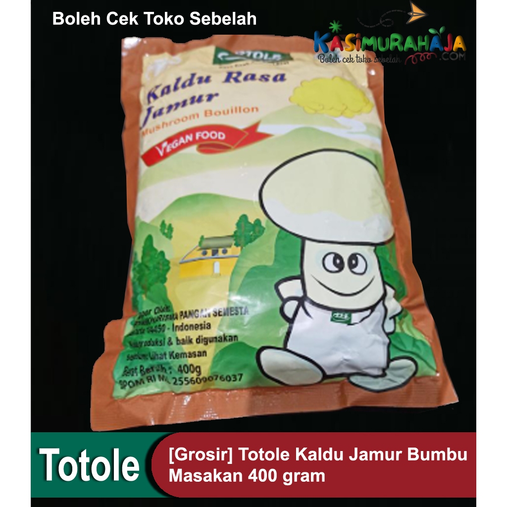 

Totole Kaldu Rasa Jamur Bumbu Masak 400 gram Halal Vegan
