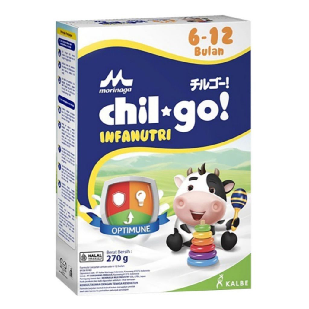 

Morinaga Chil Go Susu Bubuk Pertumbuhan Anak 6-12 Bulan 270gr
