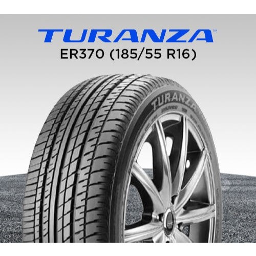 Ban Mobil Standar Honda Jazz RS Ukuran 16 185/55 R16 Merk BRIDGESTONE TURANZA ER370