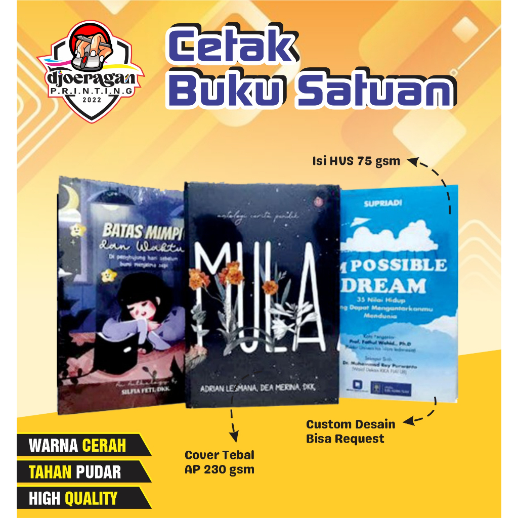 

EXPRESS CETAK BUKU, COMPANY PROFILE, PANDUAN, UKURAN A5 ( 14.8 x 21 Cm )