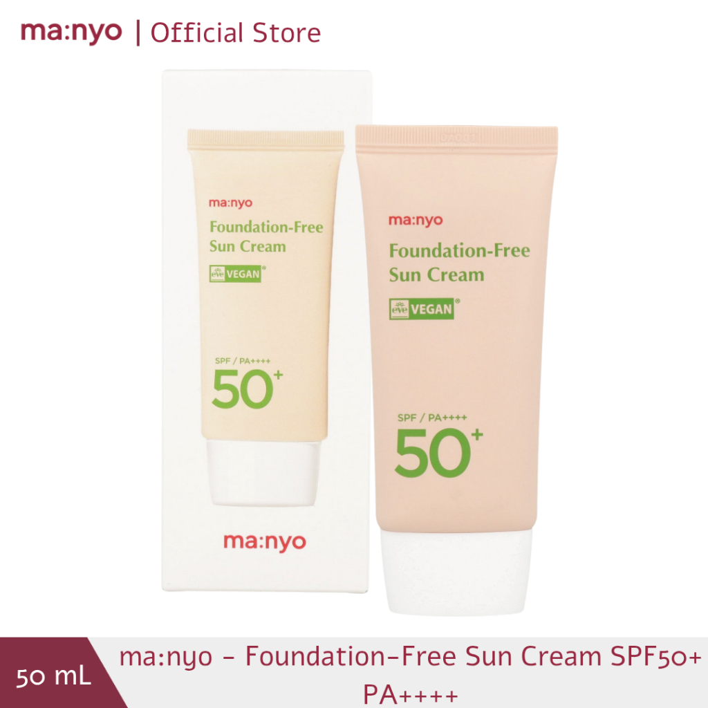 MANYO Foundation-Free Sun Cream SPF50+ / PA++++ 50 mL