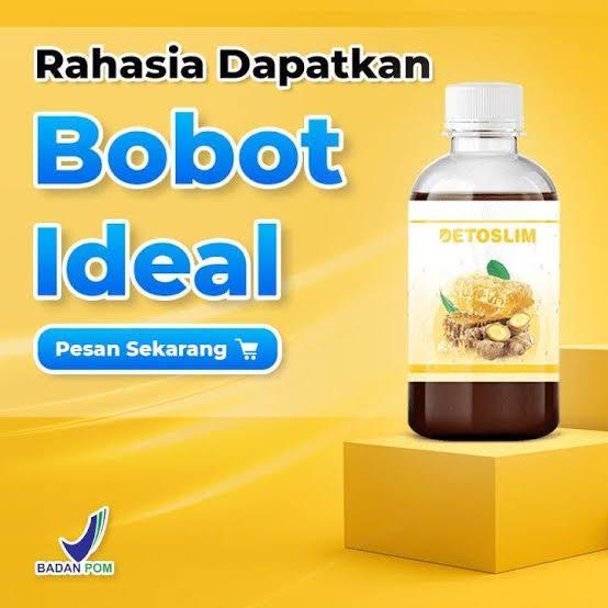 Madu Detoslim Madu Herbal Diet Pelangsing Badan Madu Pembakar Lemak Paling Ampuh