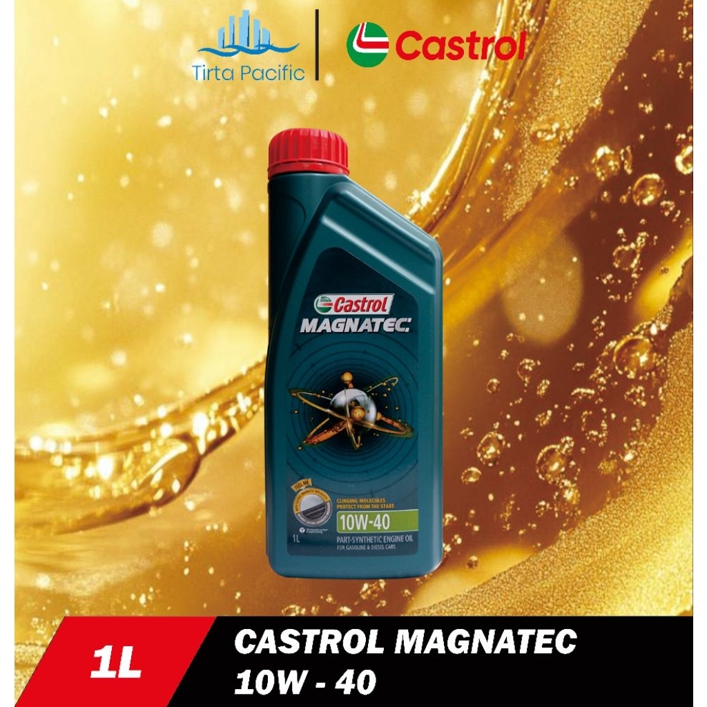 Oli Mobil Castrol Magnatec 10w40 / 10w-40 1L Original