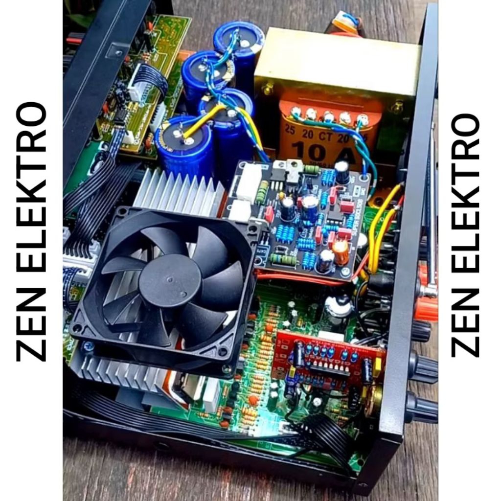 AMPLIFIER KARAOKE BLUETOOTH 326BT PRO+ 3.1 SUBWOFER 10 AMPERE