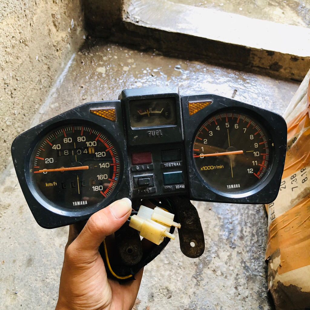 Speedometer Spido odometer RXz RX z lama Original Copotan Second