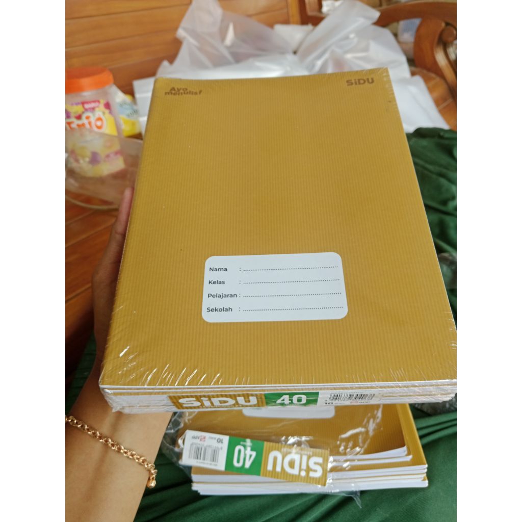 

BUKU SIDU SAMPUL POLOS 40 Lembar