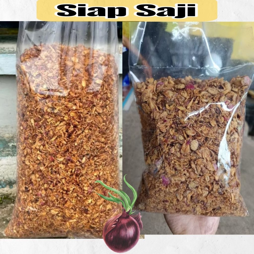 

Bawang Goreng Brebes Garde B+ Kemasan 500 Gram