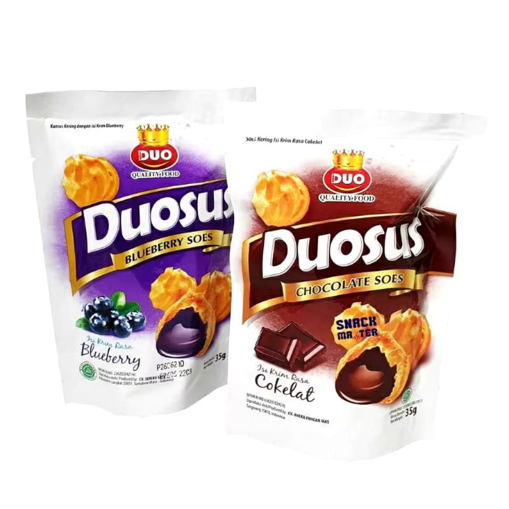 

DUOSUS Sous kering isi krim 30gr 4varian rasa