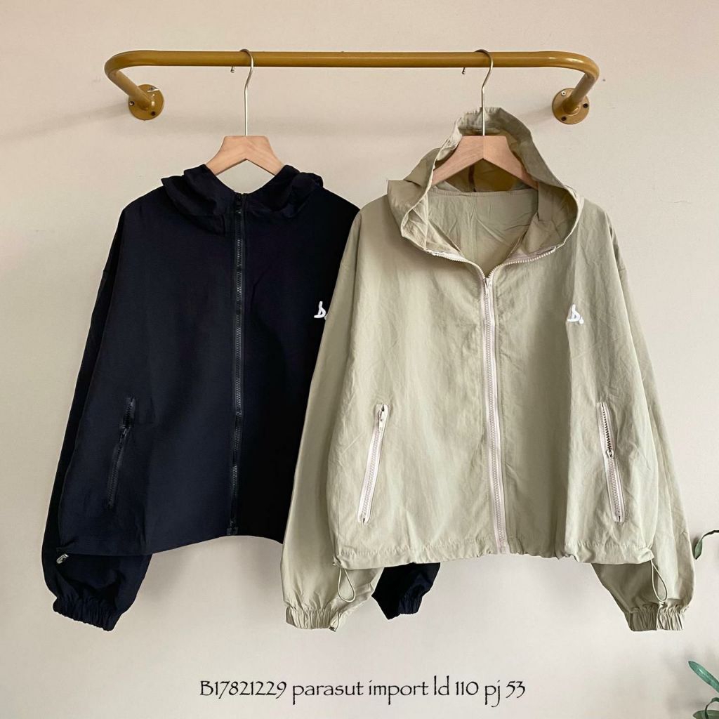 JAKET WANITA IMPORT/JAKET PARASUT PREMIUM
