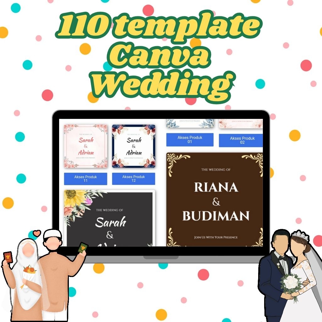 Template Canva Vidio Wedding Isi 110 Bisa Di Akses Sendiri