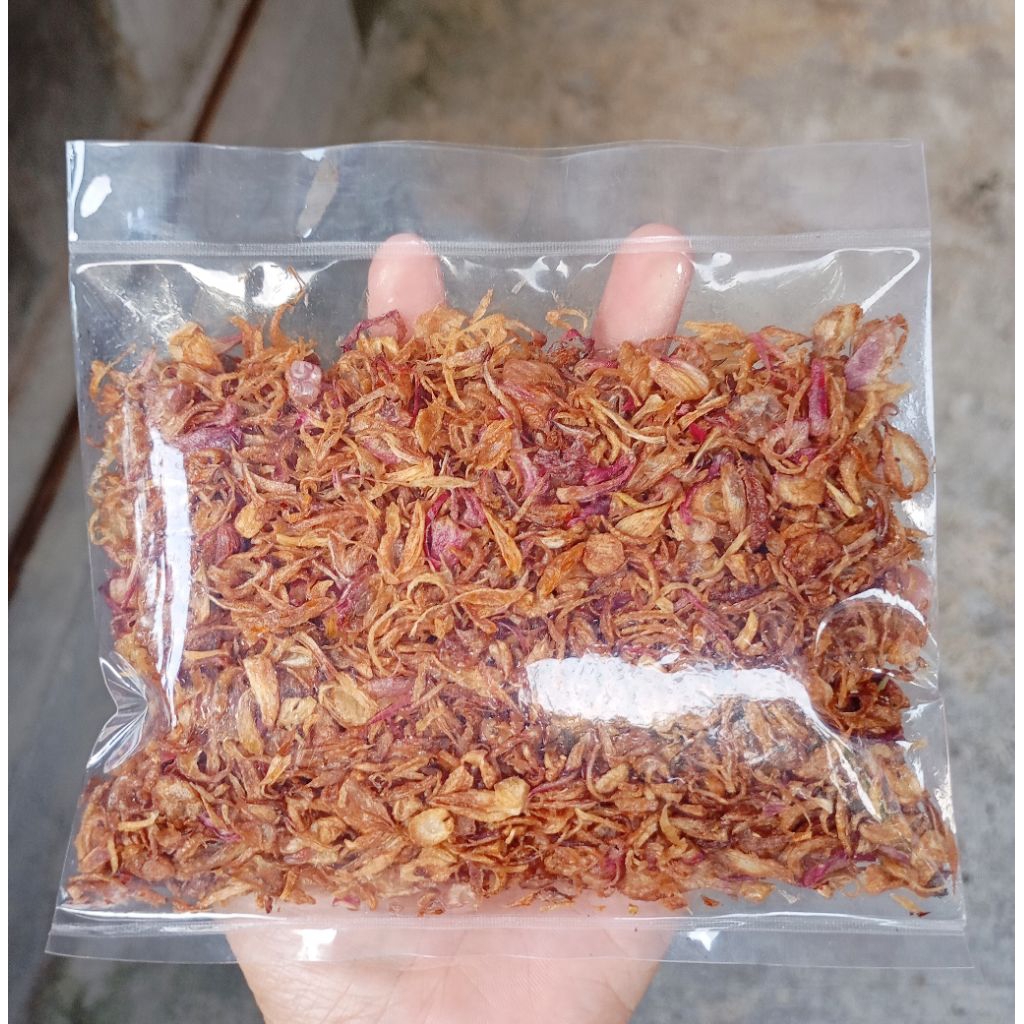 

Bawang goreng gurih sedap terlaris berat 50gr