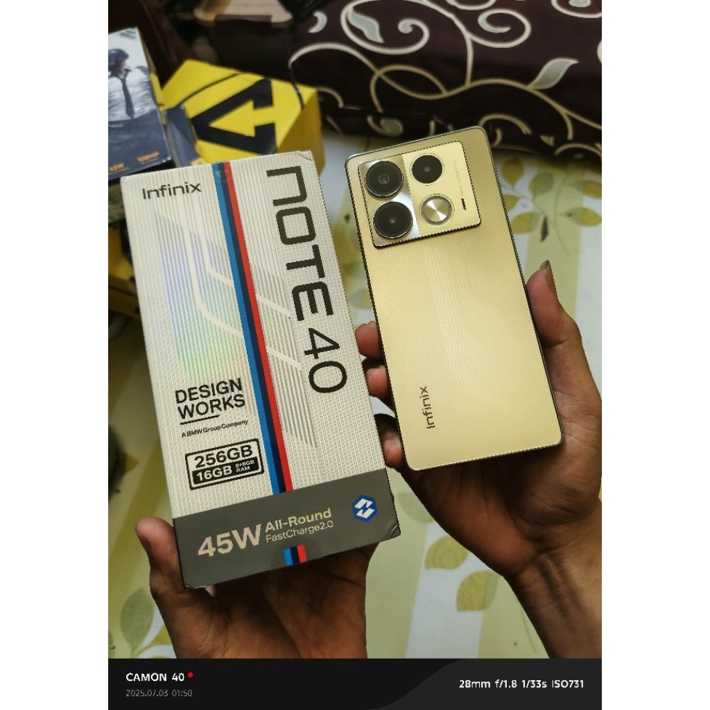 Second INFINIX NOTE 40 8/256 GB BMW Edition