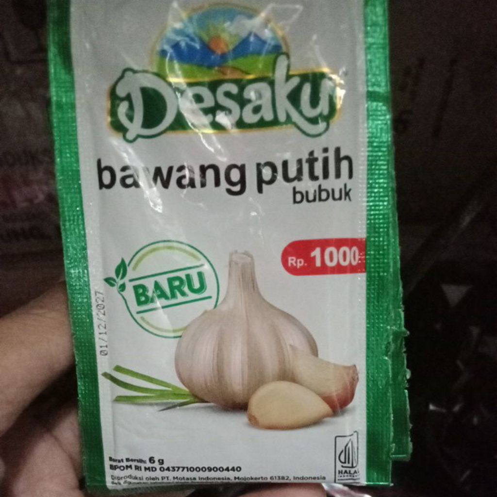 

desaku bawang putih, kunyit,