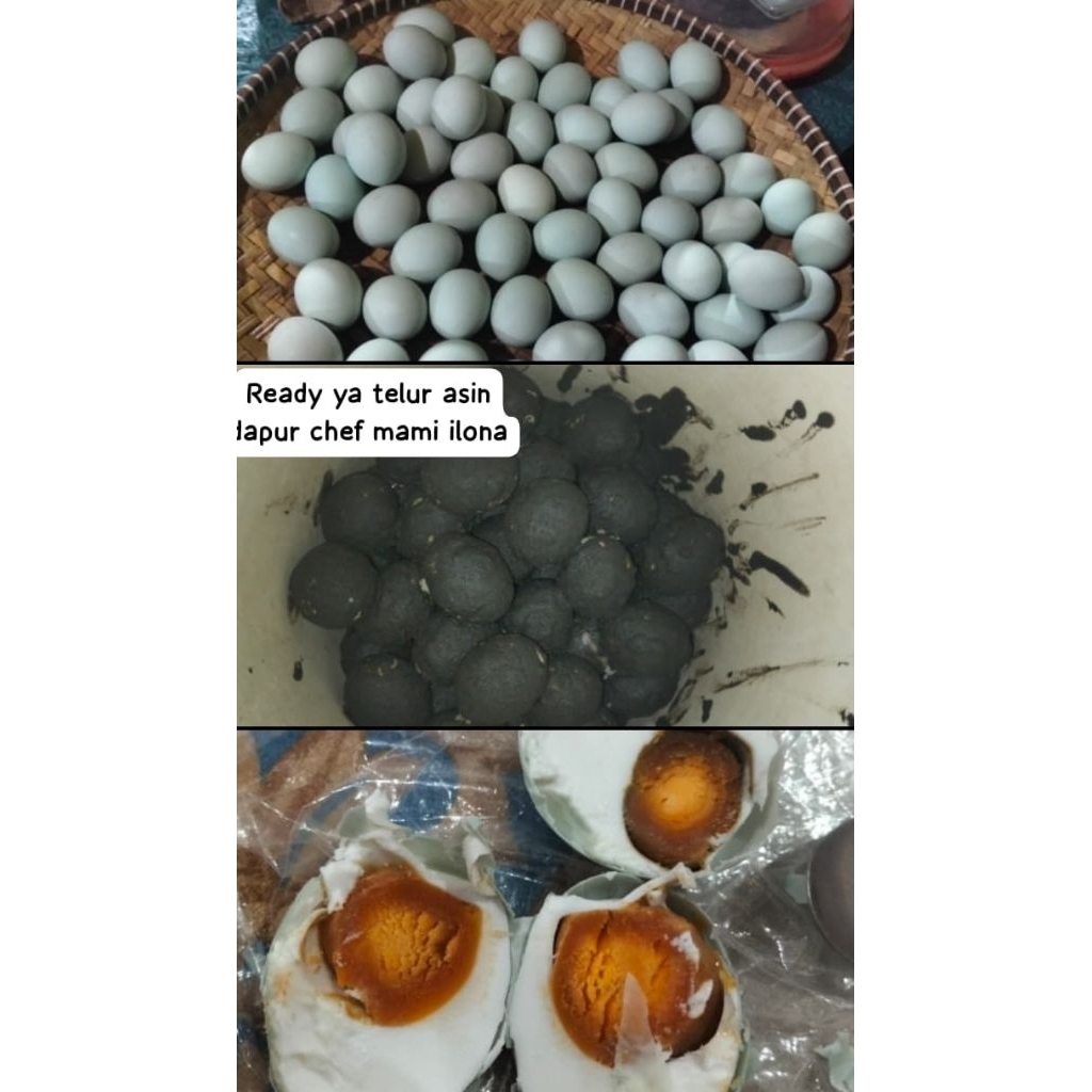 

telur asin dapur chef mami ilona