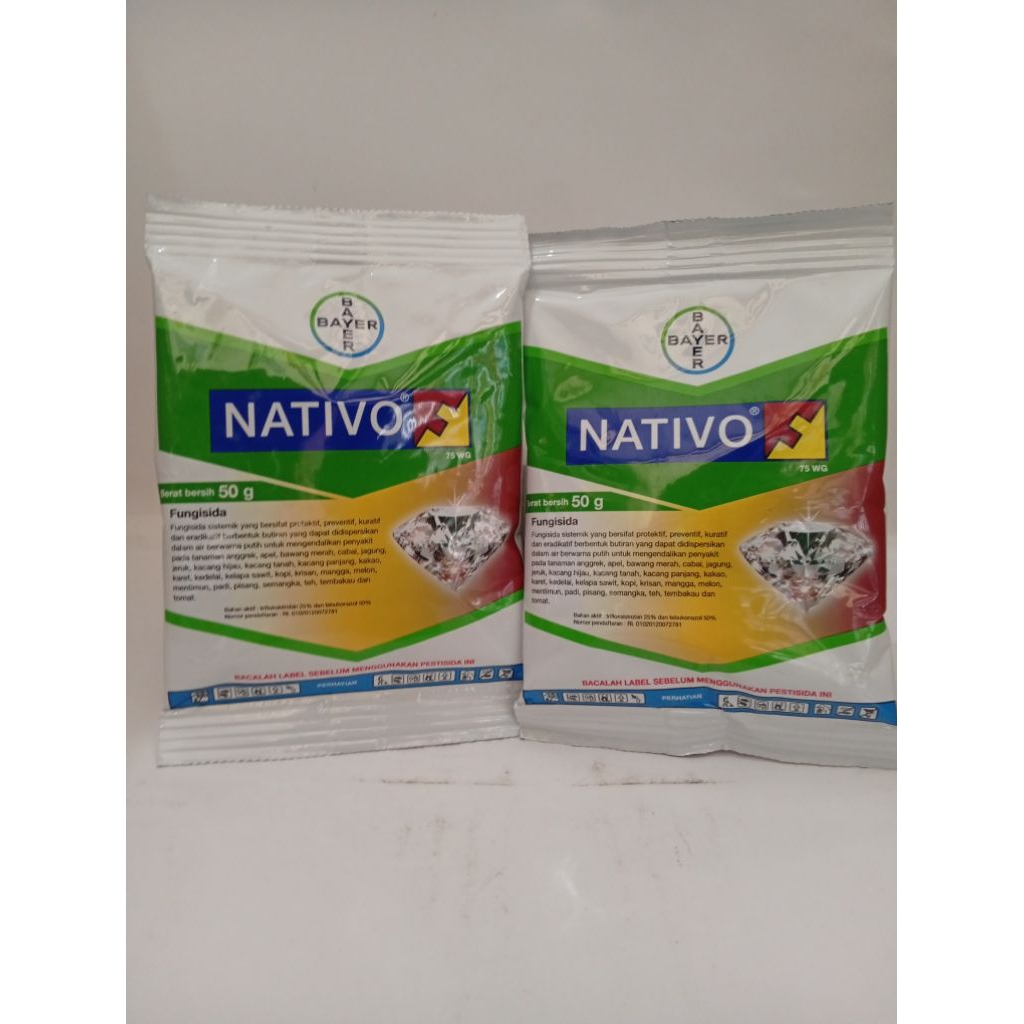 Fungisida Trifloksistrobin+Tebukonazol NATIVO 75WG