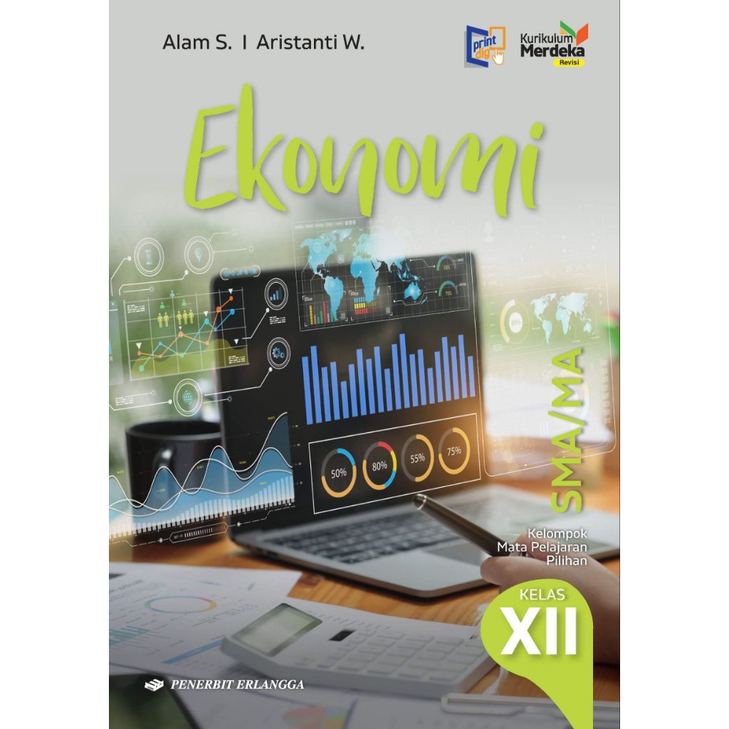 Buku Ekonomi SMA Kelas 12 Kurikulum Revisi