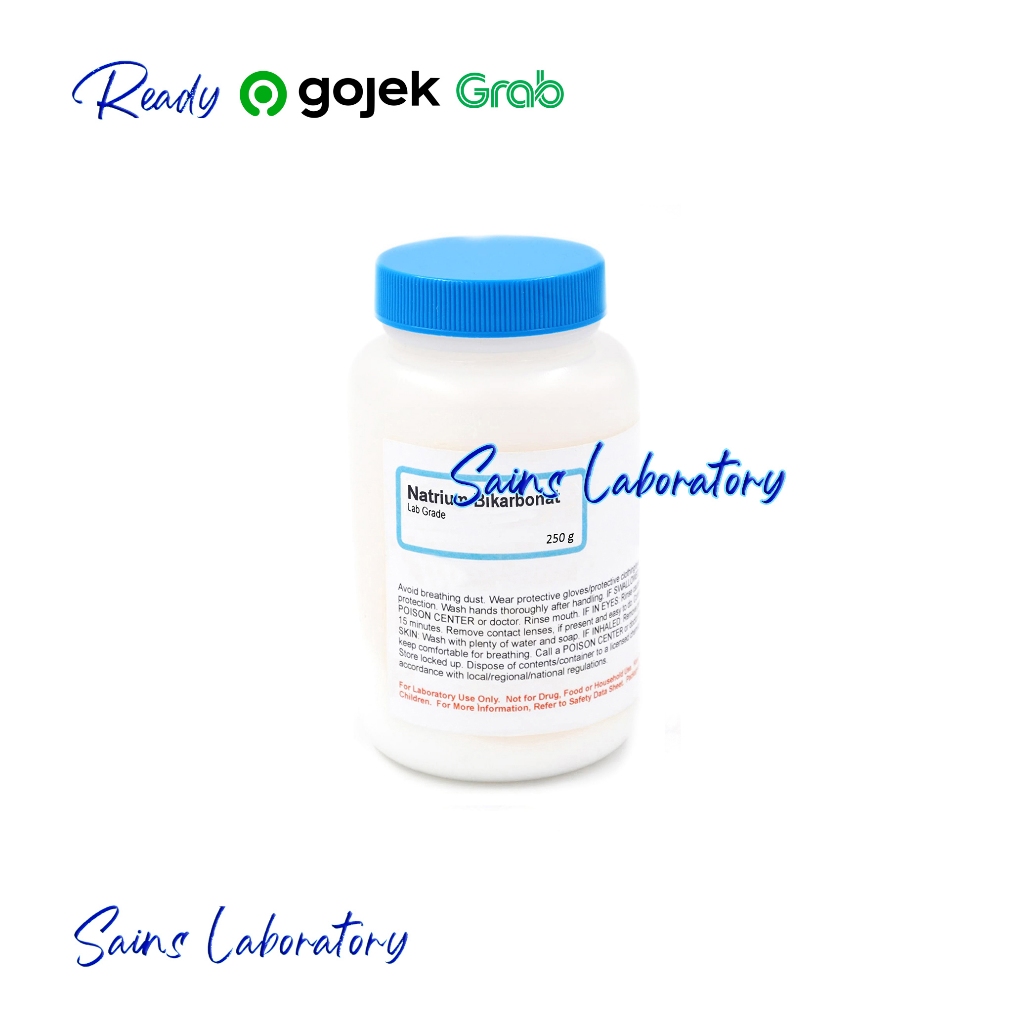

Sodium Bicarbonate Soda Kue Natrium Bikarbonat Baking Soda NaHCO3 250 gr Serbuk Original Laboratory