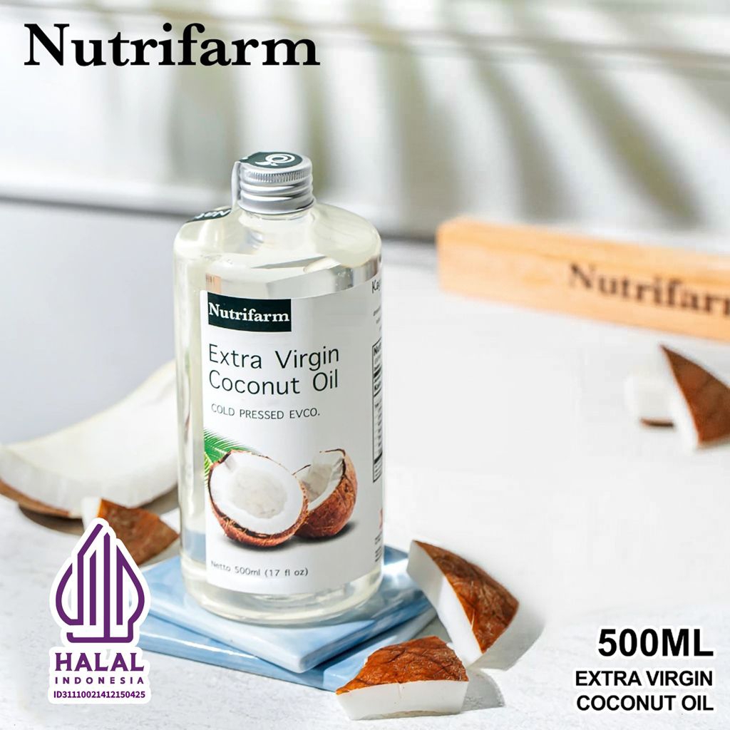 

Extra Virgin Coconut Oil VCO Nutrifarm 500ml