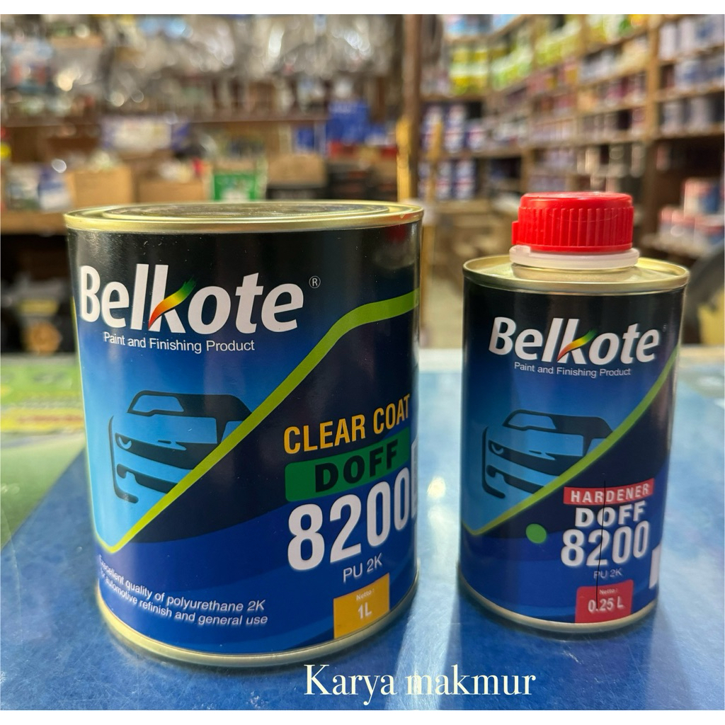 BELKOTE CLEAR COAT 8200 doff (1liter)