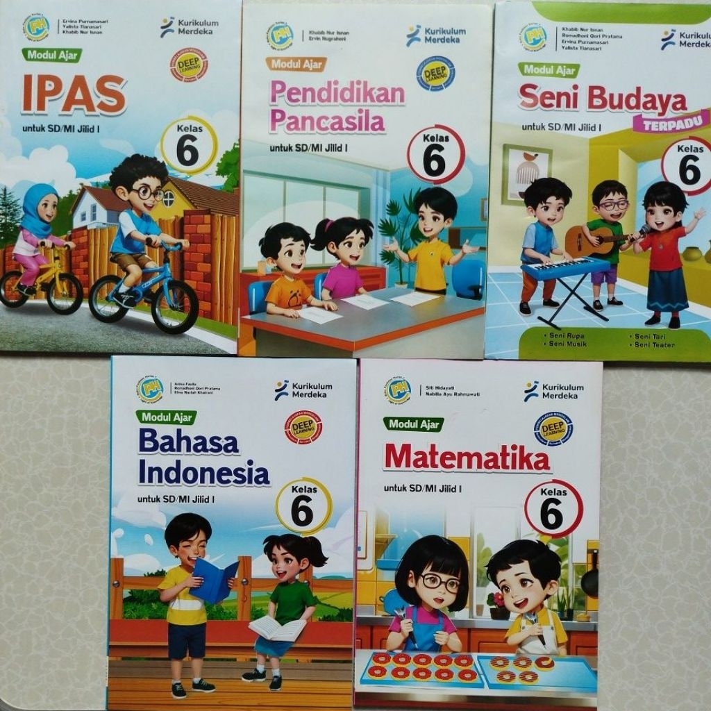 LKS PH PUSTAKA PERSADA KELAS 6 SD KURIKULUM MERDEKA, LKS PUSTAKA PERSADA SD/MI KELAS 6 SEMESTER 1
