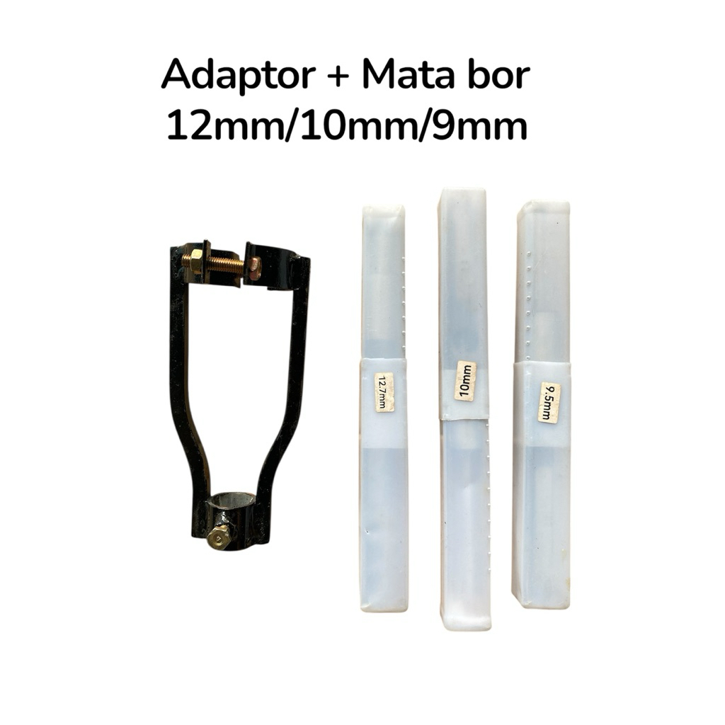 Adaptor bor bobok kayu / alat penjepit mata borpahat / aksesoris mesin Bor tangan & mesin bor duduk 