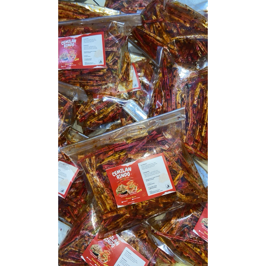

Seblak Krupuk Beton/Jaat 250gr exstra pedas daun jeruk cikruh bumbu medok bantet tapi ga keras sama sekali 100%cabe asli
