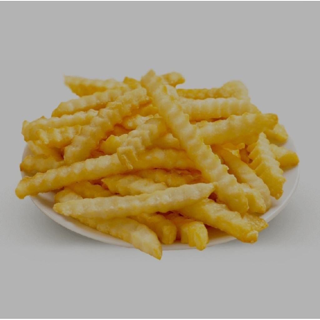 

IP Crincle cut 500gr, kentang goreng potongan ulir