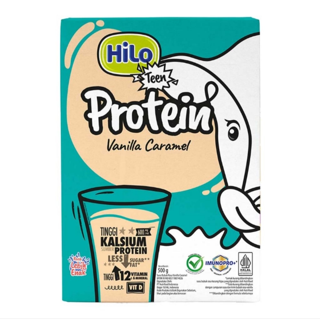 

Hilo Teen Susu Bubuk Vanilla Karamel 500 g