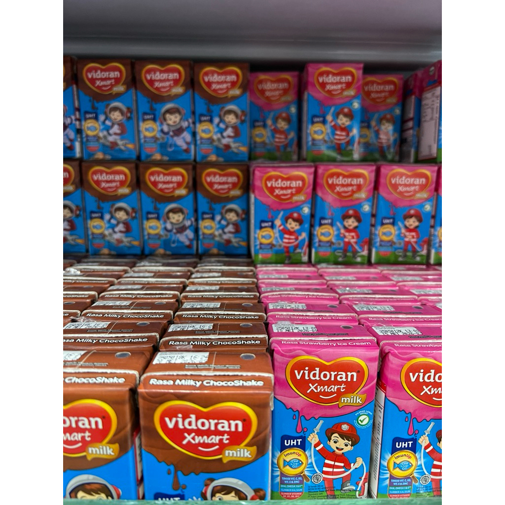 

Vidoran Xmart Susu UHT 110ml x 3pcs