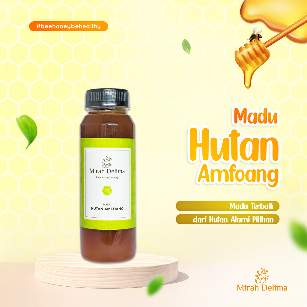 

Madu Hutan Amfoang - Raw Rainforest Honey - 250 ml