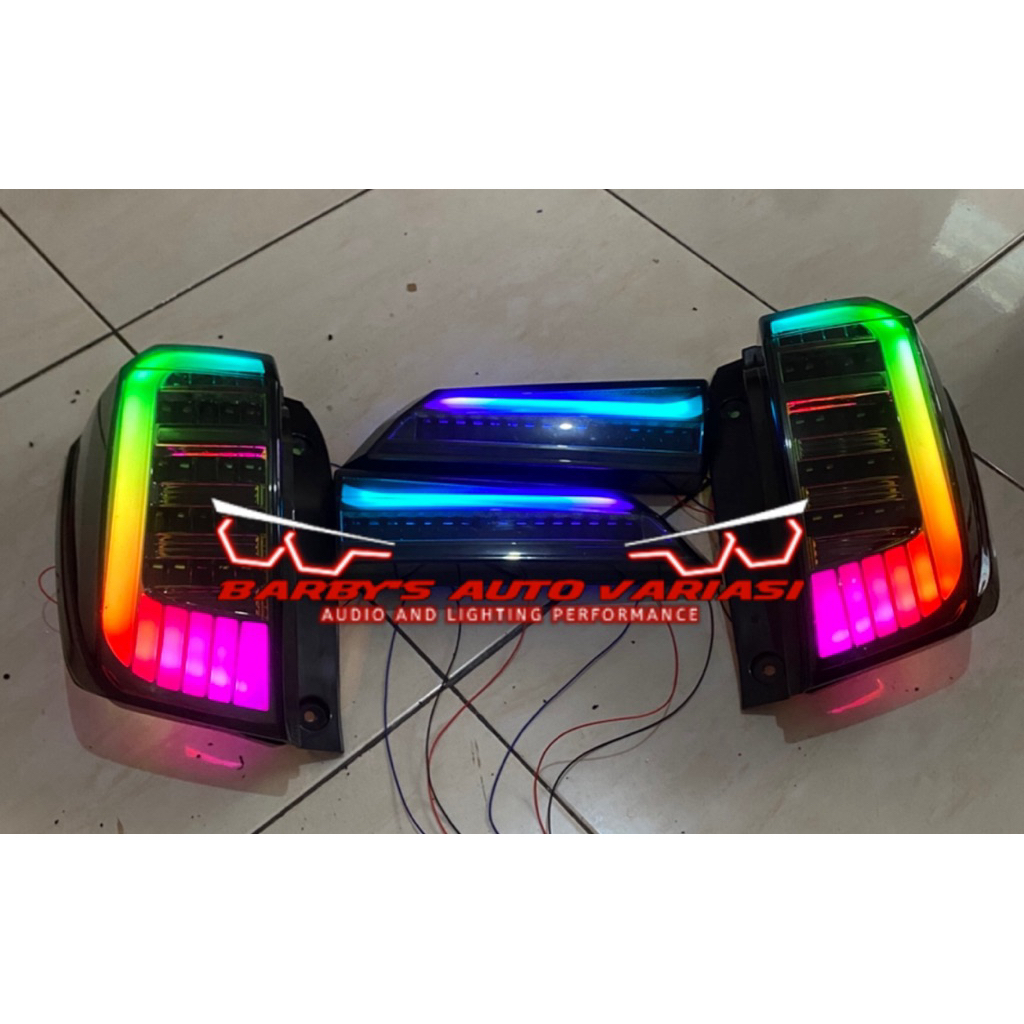 stoplamp Calya sigra custom RGB