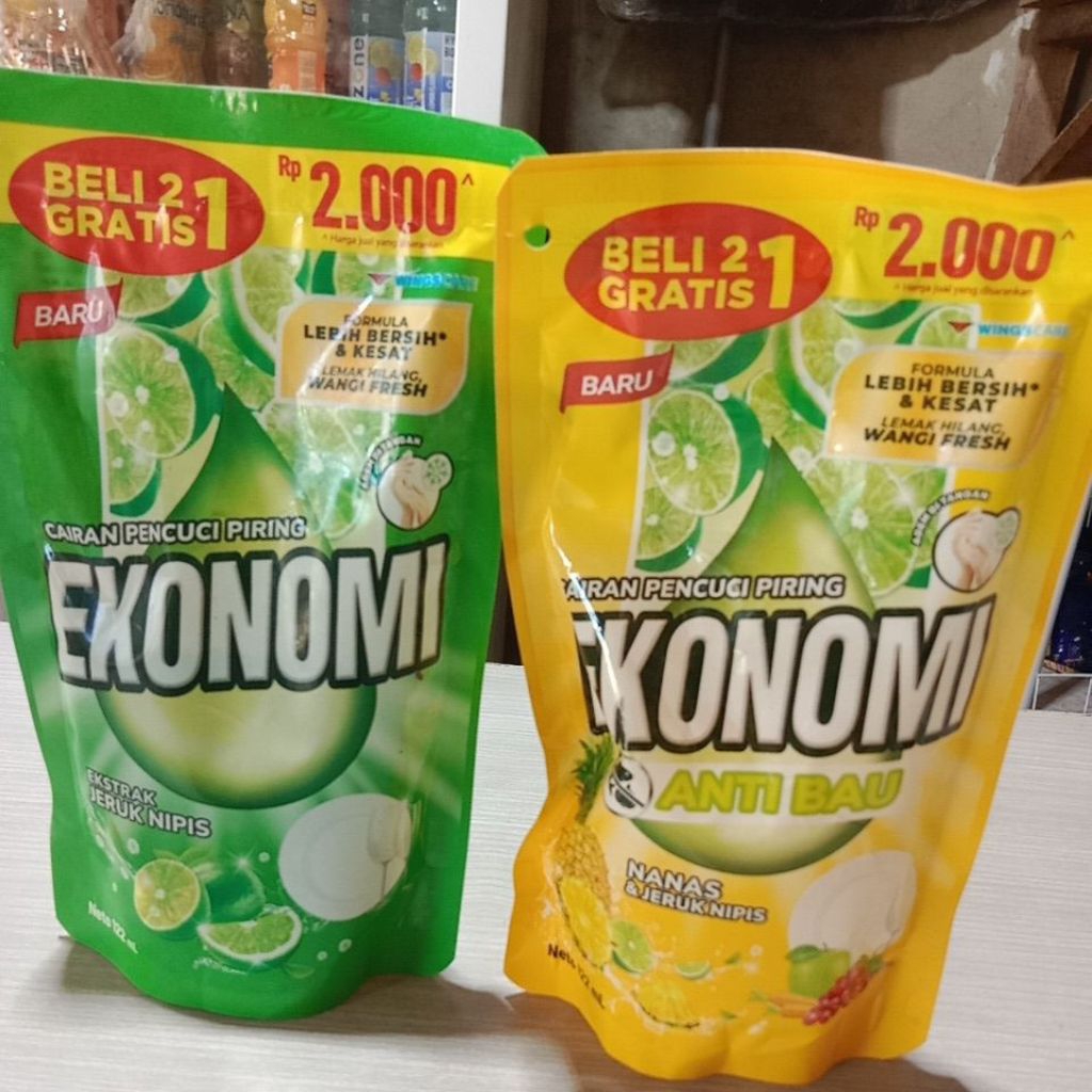 Ekonomi cairan pencuci piring