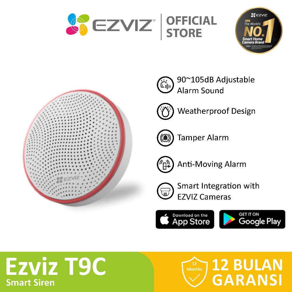 Ezviz T9C Smart Home Siren Alarm