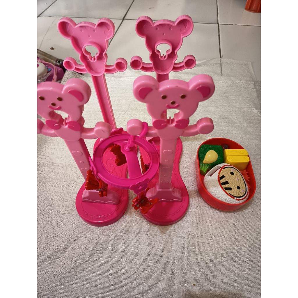 Jemuran dan makanan mell chan ori preloved kode Acc mell