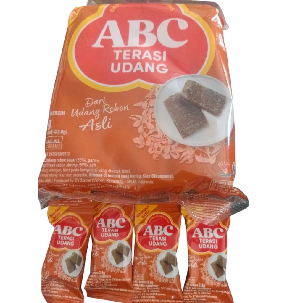 

ABC Terasi Udang Rebon Asli 20sct x 3.8gr