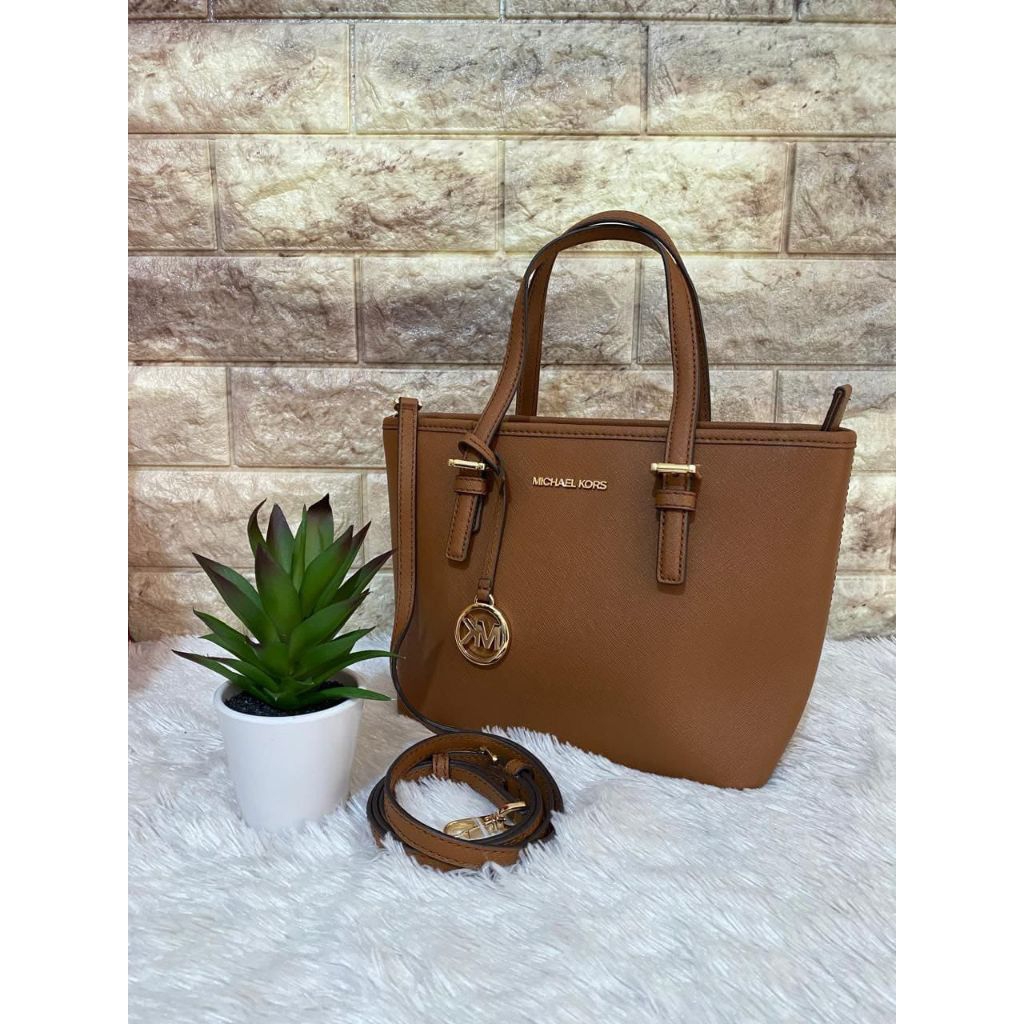 MK Jet Set Travel XS Conv Tz Tote Luggage n