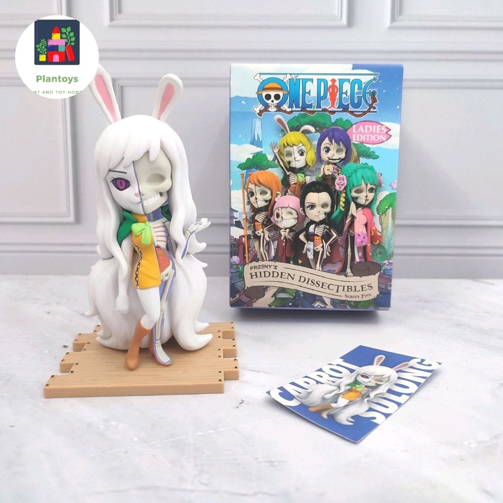 SELECTED SECRET MINISO Mighty Jaxx One Piece Hidden Dissectibles Series 5 Ladies Edition Series Blin