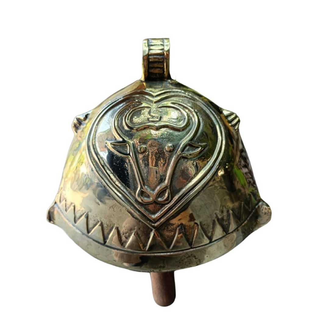 Bel Lonceng Klontong Sapi Kuningan Antik