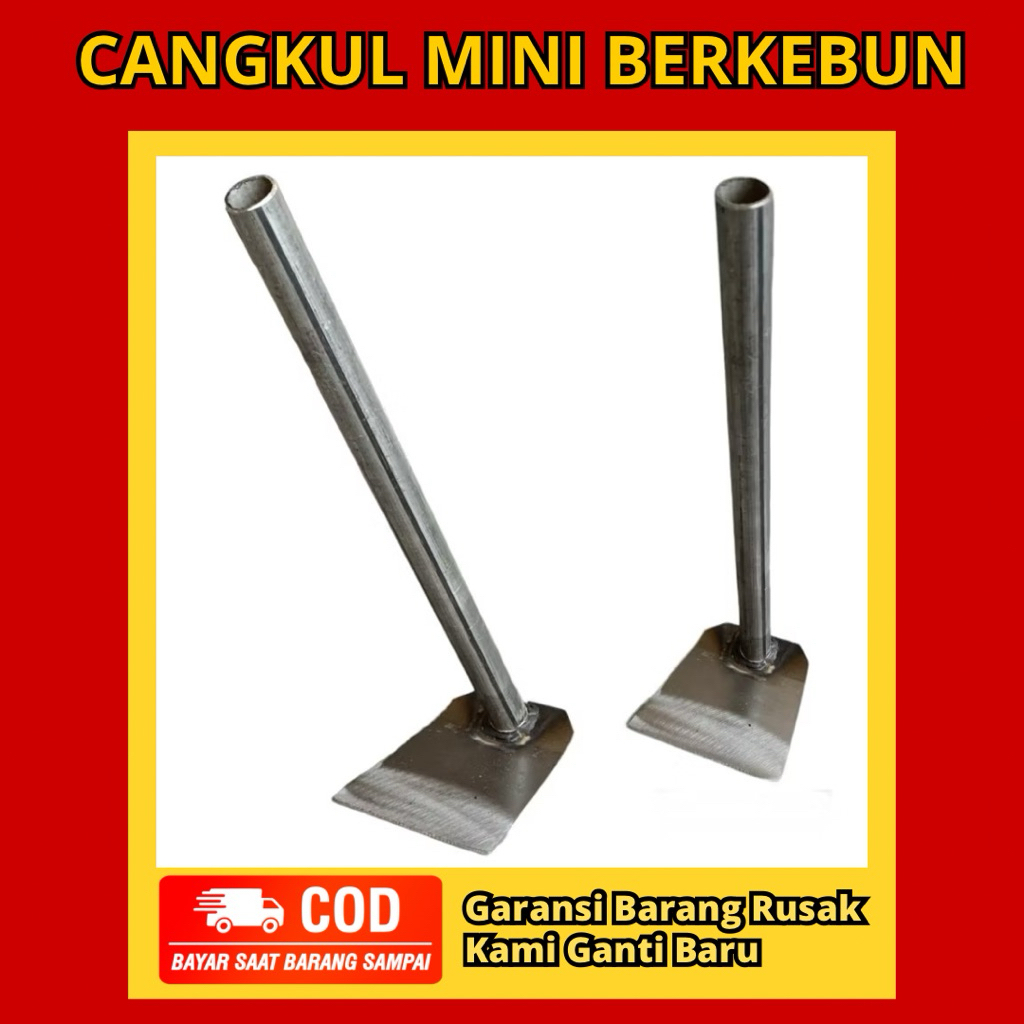 Cangkul Mini Untuk Berkebun - Sekop Kecil Untuk Berkebun - Cangkul Kecil Pisau Tajam