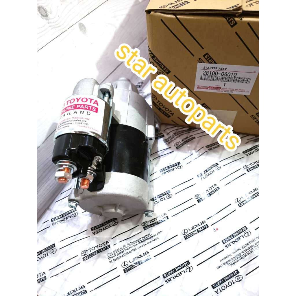 DINAMO STARTER STATER KIJANG KAPSUL 7K BENSIN 28100 06010 ORI OEM