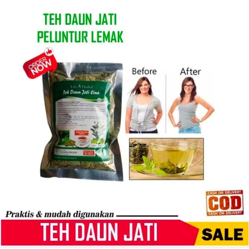 

Teh Daun Jati Cina Bubuk