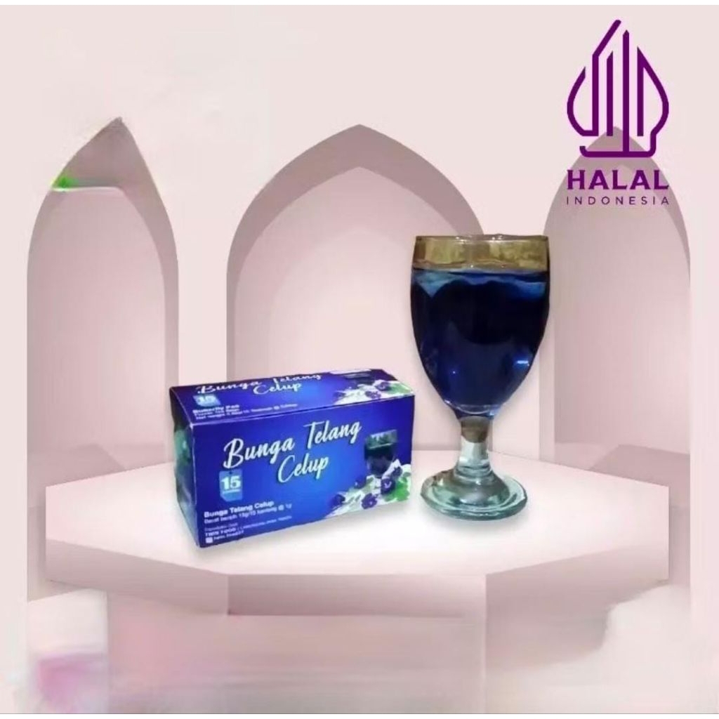 

Teh celup bunga telang