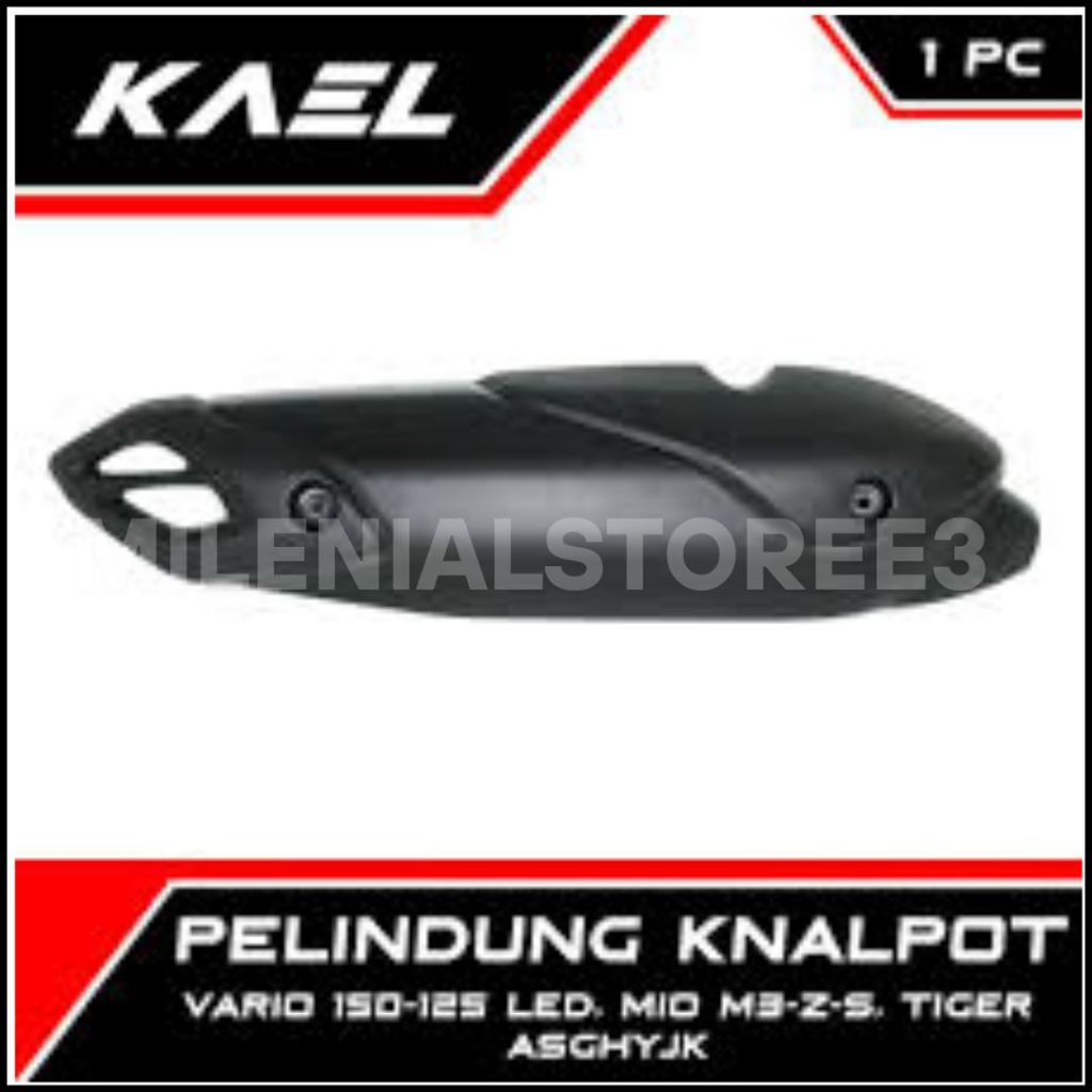 Cover Knalpot / Tameng Knalpot Nmax Abs Connected/Aerox 155 Abs Connected 2020 Accesories Motor