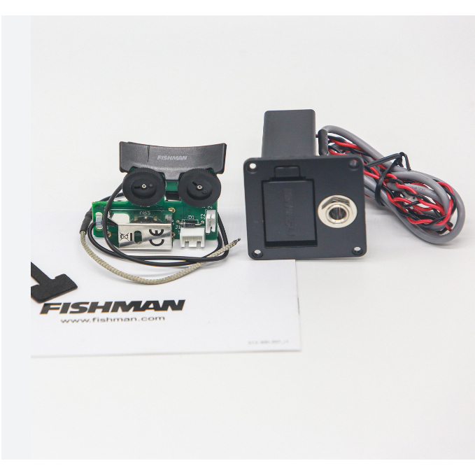 Fishman sonitone korea pickup gitar akustik equalizer preamp sonicore silver