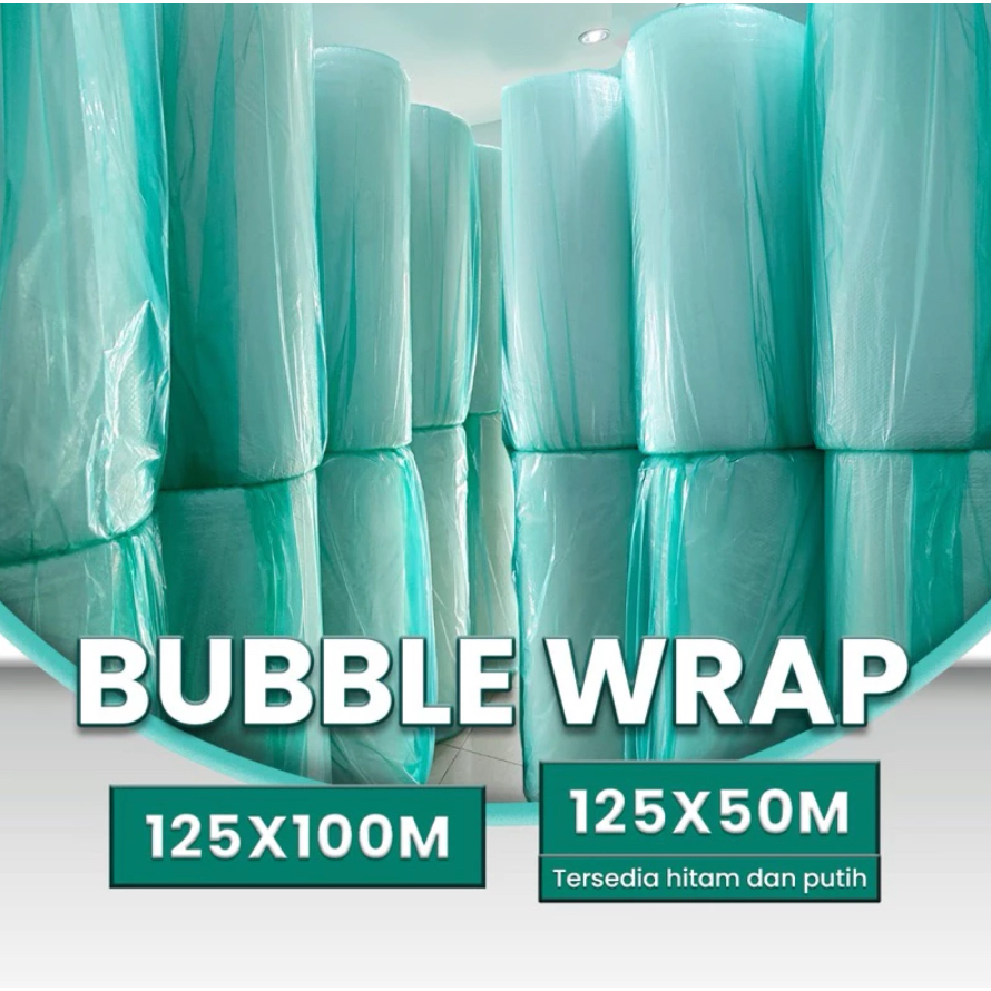 

Bubble Wrap Roll / Gulung, Tersedia Hitam dan Putih | Termurah dan Berkualitas