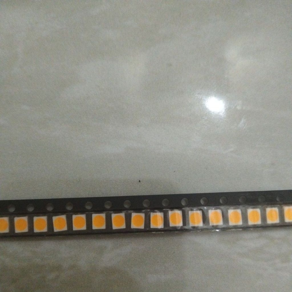 led 2835 9v/1w/100pcs Kuning Pekat