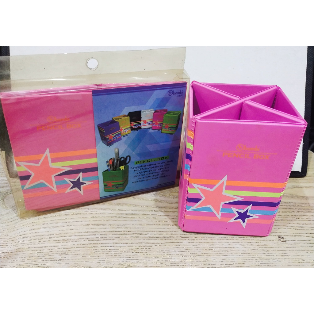

Bambi Pencil Box / Tempat Pensil Meja Kantor 6116