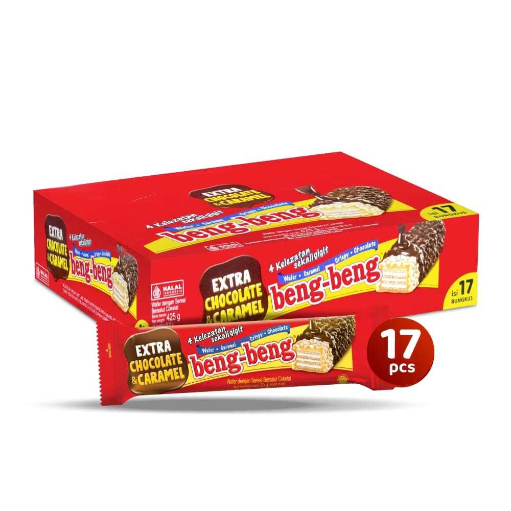

[ 1 Kotak ] Beng Beng Wafer Chocolate Caramel